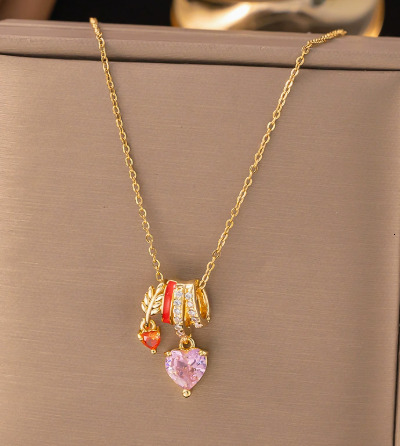 Designer Necklace New Zircon Necklace Unique Design Elegant Style Pendant High-end Luxury Jewelry 2026 New Design Sweater Chain Collar Chain