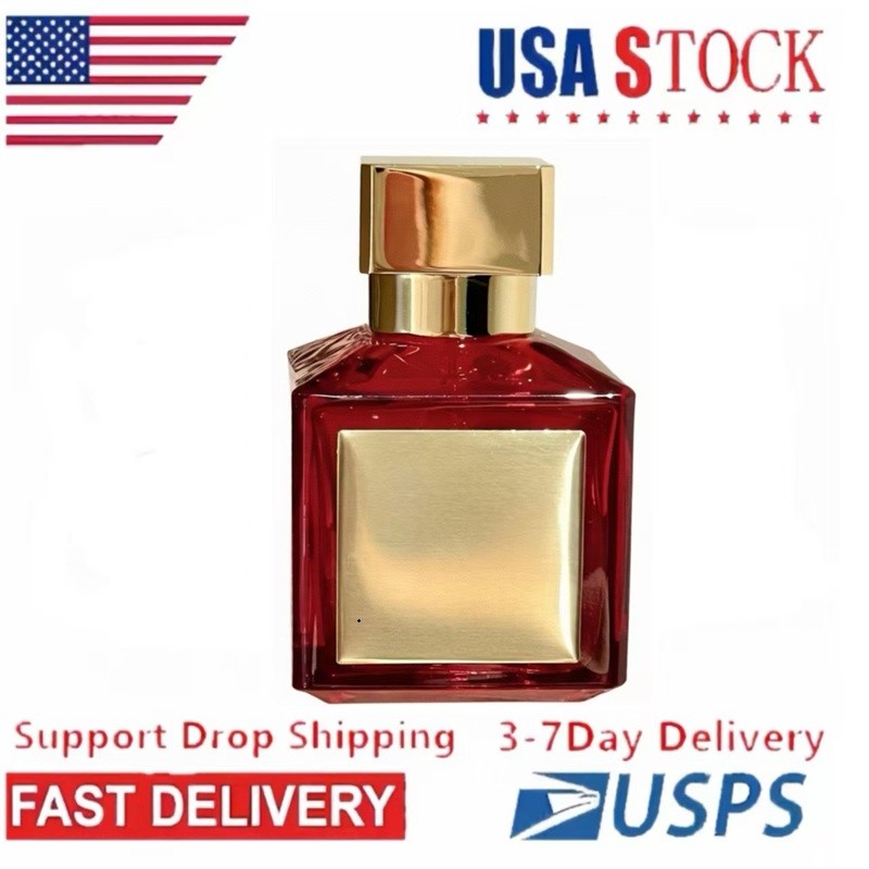 US in 3-7 Days Women Cologne Baccaratt Rougue 540 Perfume 70Ml perfume women designer fragrance imagination cologne men