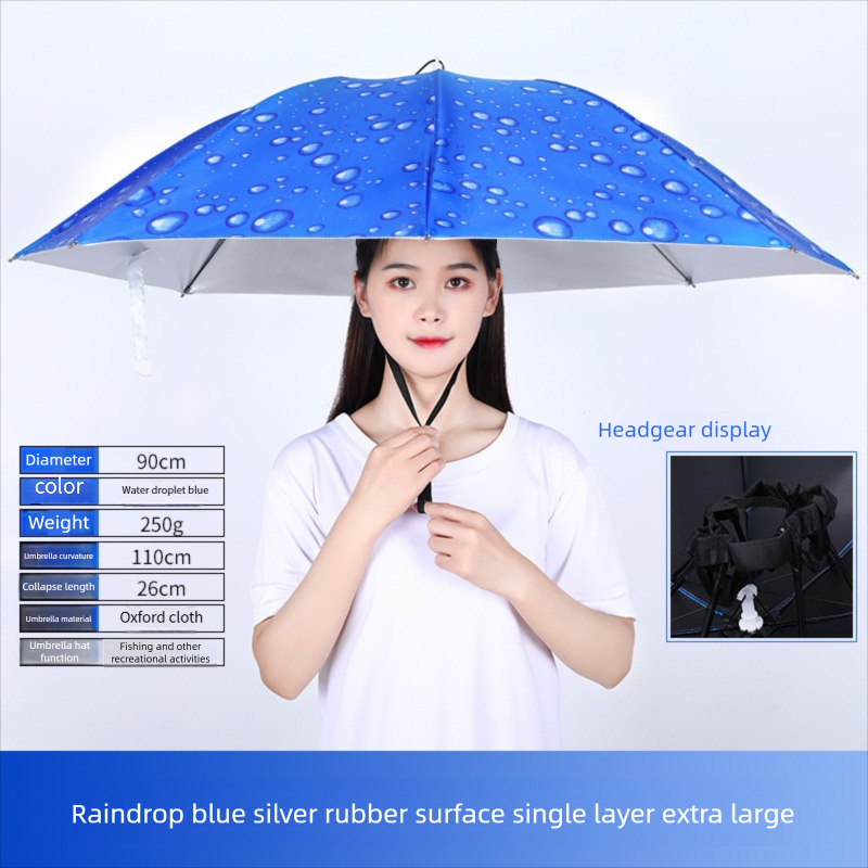 Hat, Hat Hands Free Foldable UV Protection Umbrella Cap Adjustable Headwear for Fishing Golf C ddmythur