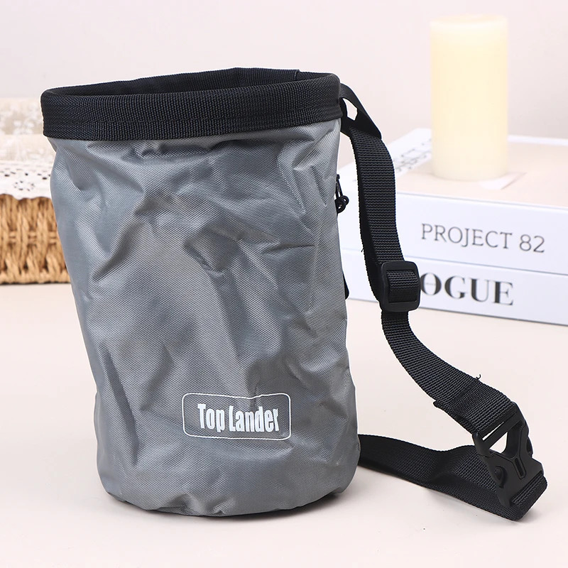 Magnesia Sack Rock Climbing Chalk Bag Waterproof Pocket For Weight Lifting Outdoor Bouldering Pouch Equipment 260410