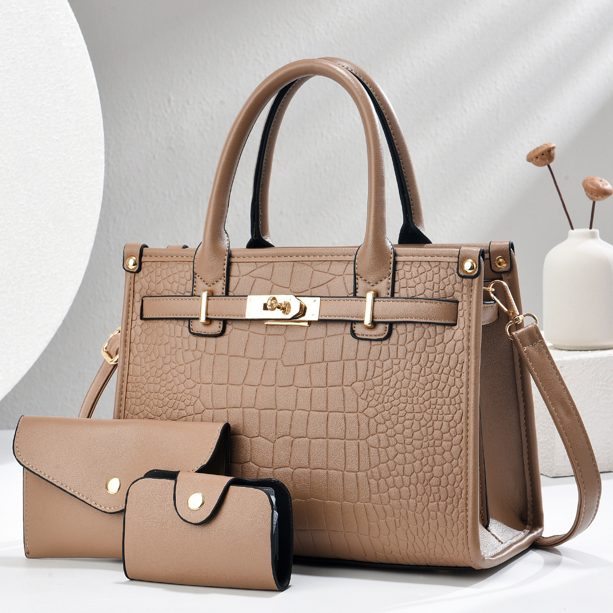 2026 chic practical large capacity satchel women s fashionable shoulder crossbody bag casual elegant