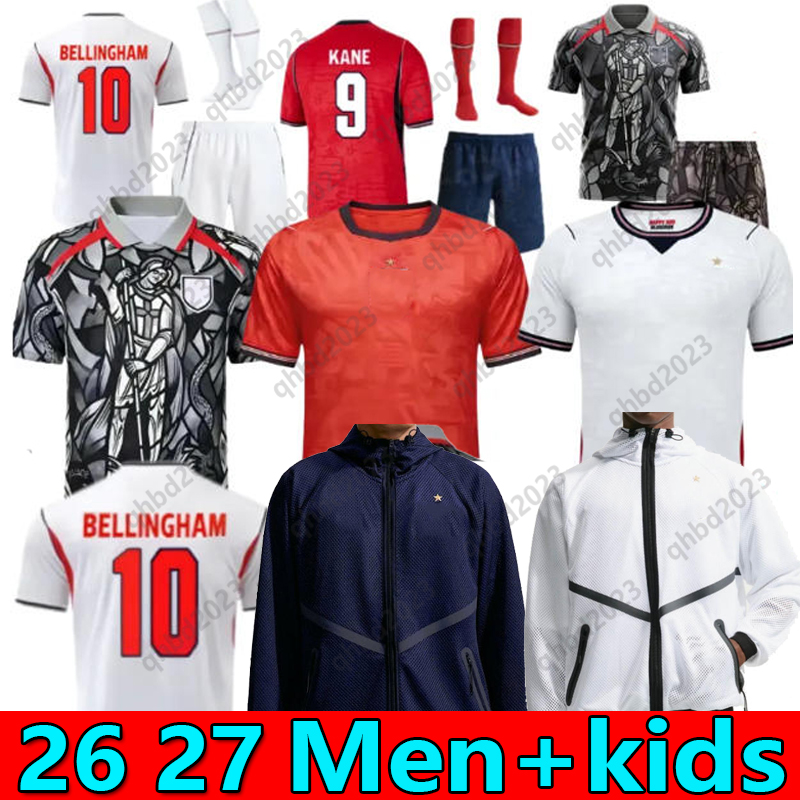 S-4XL england world cup 2026 Soccer Jersey Men Kids KANE BELLINGHAM MAINOO BOWEN SAKA PALMER RICE FODEN GORDON TONEY PALMER PICKFORD Football Shirt kids Top 26 27