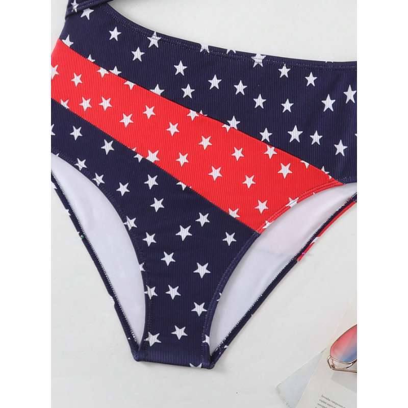 style women, sexy one-shoulder hollow-out slim-fit one-piece swimsuit, new swimsuit for women