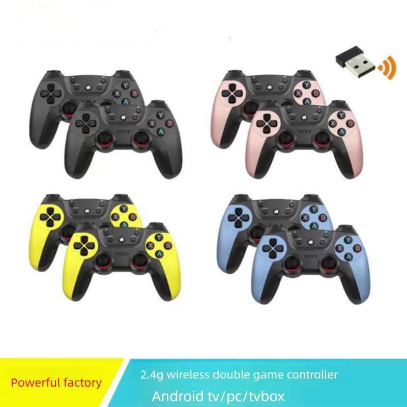 Famous Brand Famous Brand Emuelec G Wireless Android TV TVBOX Computer PC Dual Player One To Two Game Controller Factory CKS