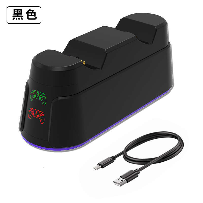 Famous Brand New PS Dock Controller Base Fast Dual Charging RGB Lighting Effect Cross Border Private Model CKS