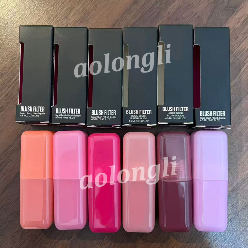 Beauty Filter Liquid Blush Face Makeup Blush Weightless Radiant Finish Lips and Cheek Blusher 0.15 fl oz/4.5 mL