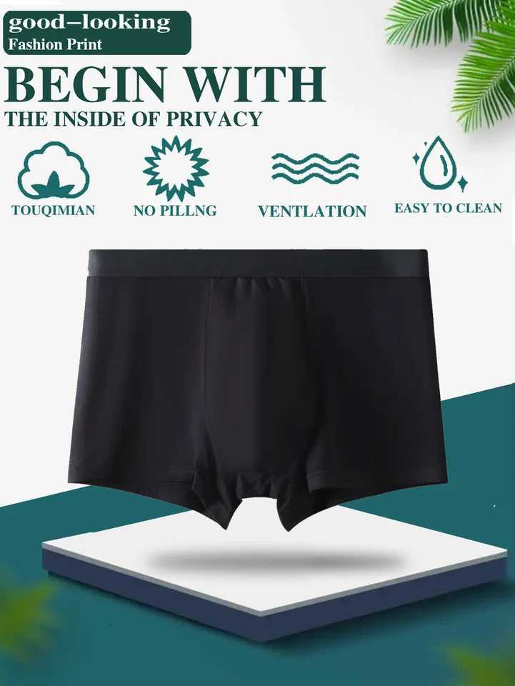 10 pack mens bamboo fiber underwear sports and casual skin friendly soft student underwear classic for all seasons Z260411