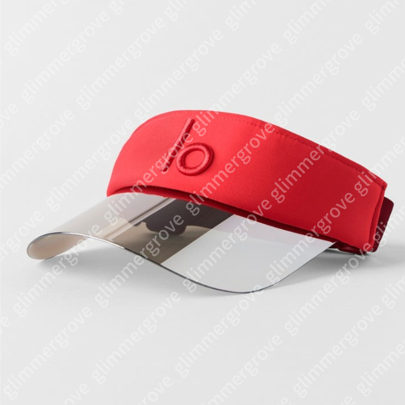 Sun Visors Hat for Men Women Designer Airlift Solar Visor Adjustable Baseball Cap Luxury Holographic Cap Sports Yoga Style Anti-UV Hats High Quality