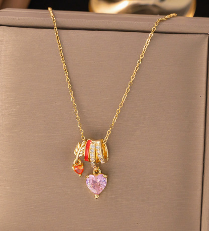 Designer Necklace New Zircon Necklace Unique Design Elegant Style Pendant High-end Luxury Jewelry 2026 New Design Sweater Chain Collar Chain