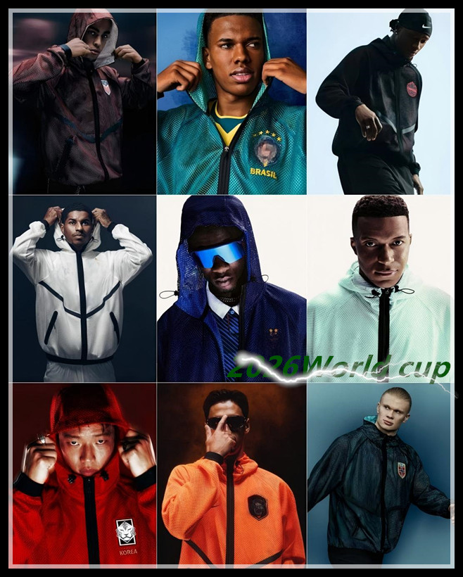 2026 World cup Jackets National Team football Men Kit Mesh Anthem Bra windcheater uk appearance suit usa canada