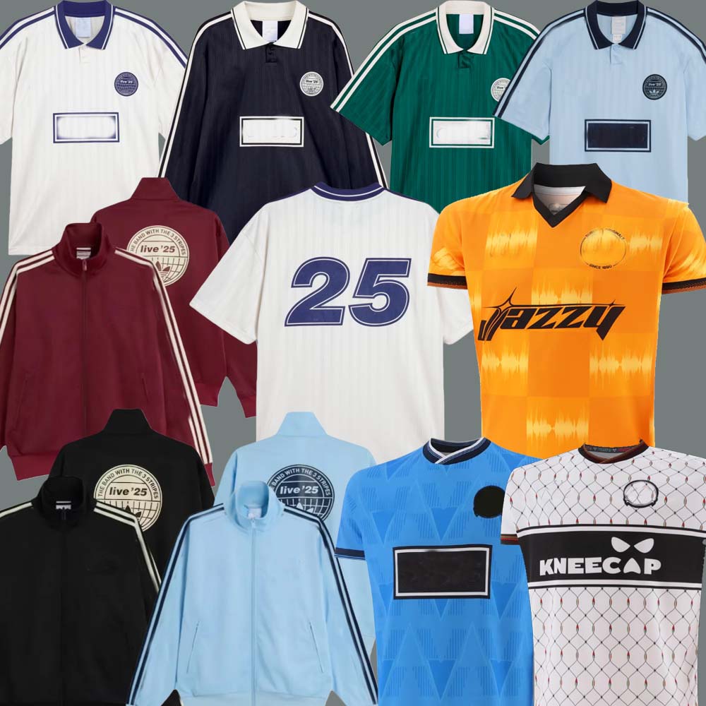 24 25 26 Tour Jacquard Jersey soccer maillot de foot football black Oasis Live Bohemians 2025 135th Anniversary Football Shirts Kit Fontaines 2026