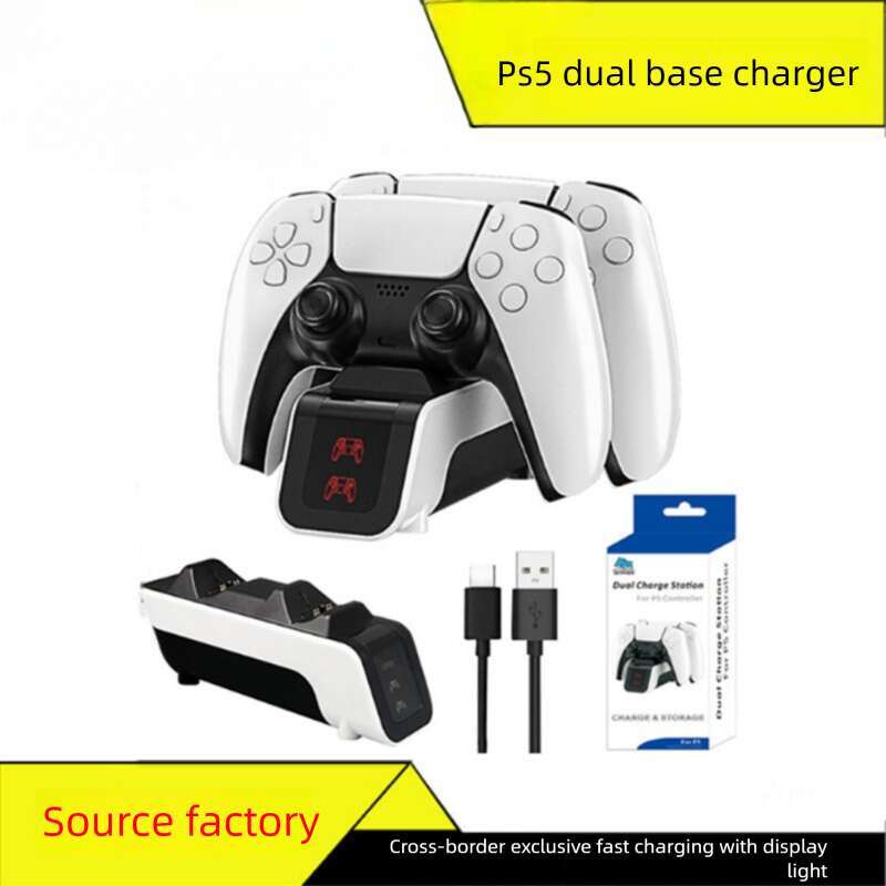 Famous Brand Factory Private Model Stand With Fast Charging And LED Light PS Dual Controller Charger Exclusively For Cross Border Sales In Stock CKS