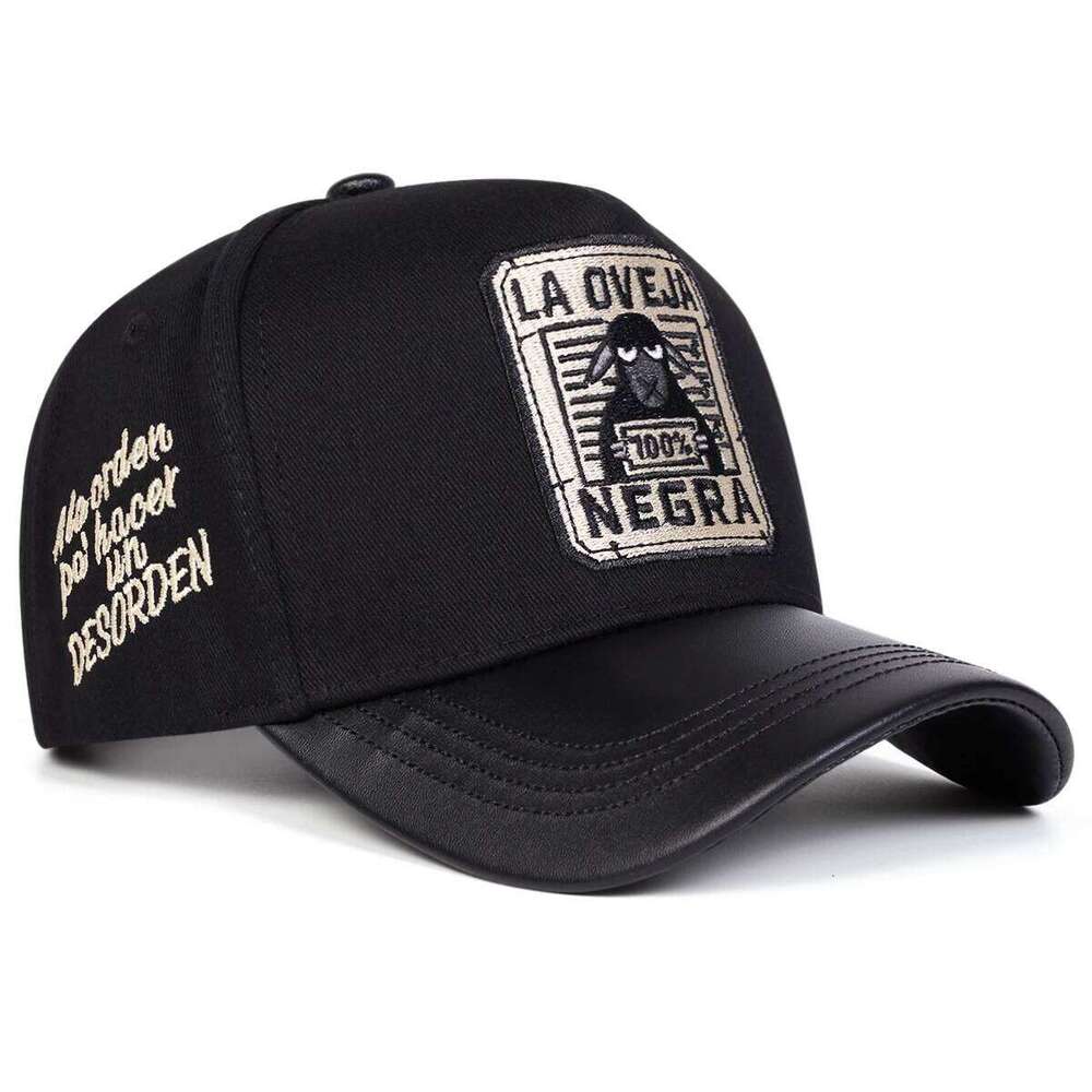 Unisex LA OVEJA NEGRA Letter Embroidery Baseball Caps Spring and Autumn Outdoor Adjustable Casual Hats Sunscreen Hat Sports Cap - view 3