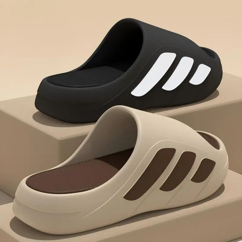 Womens Trendyy Outdoor Couples Sandals Eva Non-Slip Wear-Resistant Slippers for Men and Women Indoor Home Silent Slippers 260409