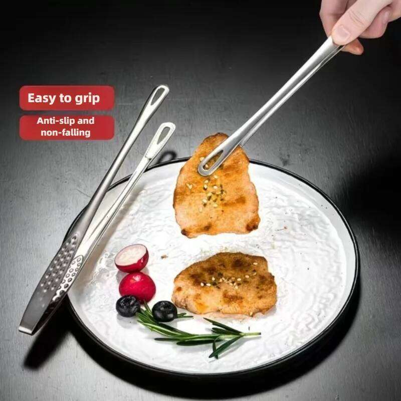 Stainless Steel Clips Barbecue BBQ Grill Meat Tongs Cooking Tweezers for Food Utensils Kitchen Accessories