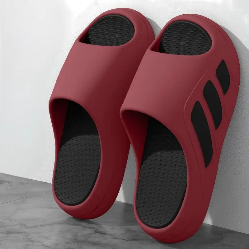 Womens Trendyy Outdoor Couples Sandals Eva Non-Slip Wear-Resistant Slippers for Men and Women Indoor Home Silent Slippers 260409