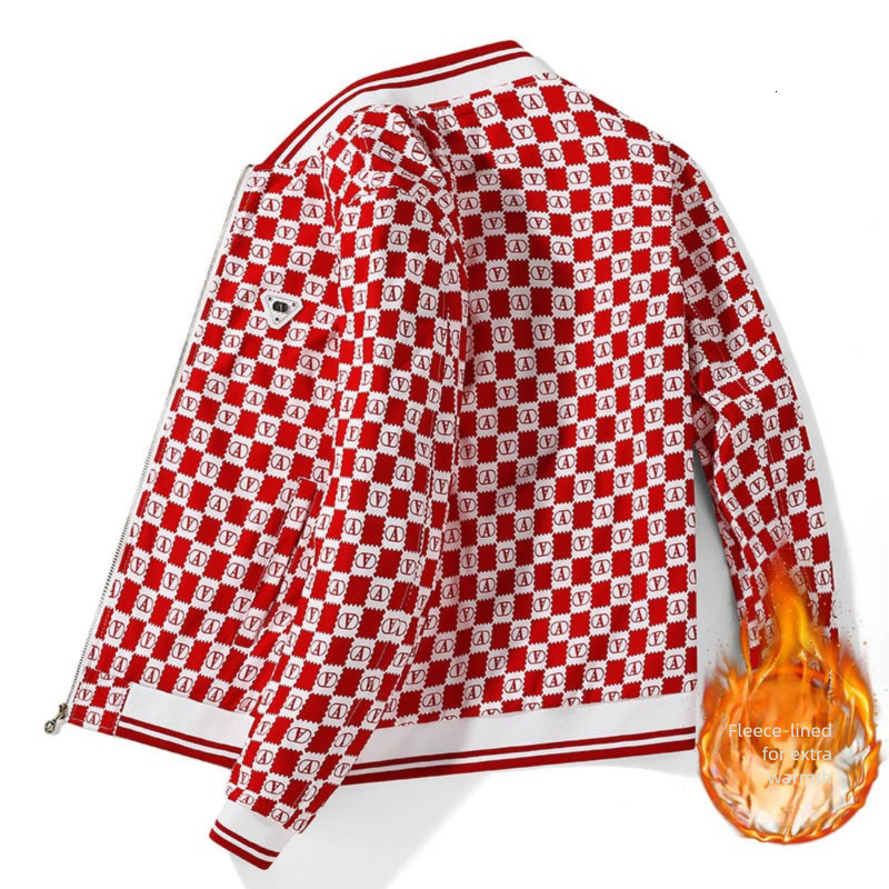 2025 Autumn/winter New European Fashion Luxury Men's Clothing Full A Embroidery Designer Jacket Youth Baseball Stand Up Collar Jacket Coat Wholes