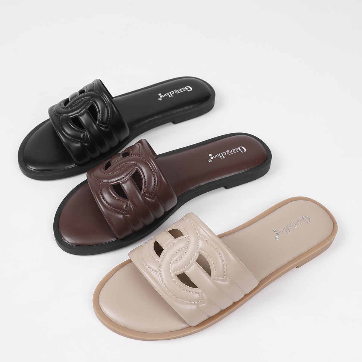 Free shipping designer shoes Women's Slippers 2026 New Summer Fashion Versatile Flat Sandals for Beach Travel and Casual Comfortable