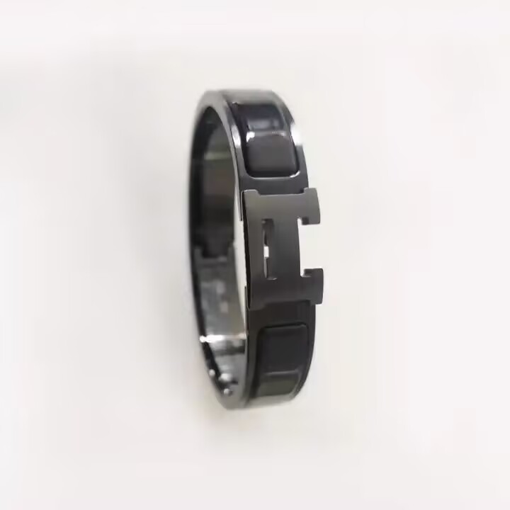 bracelet gold Gun-plated black stainless steel letter bracelet Darth Vader frosted buckle titanium couple bracelet 17/19 size for men and woman designer jewlery
