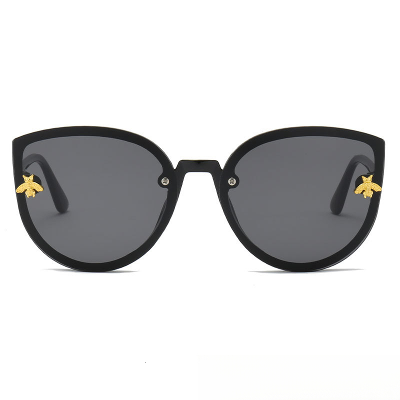 High End New Little Bee Boy Designer Sunglasses Korean Fashion Cool Girls Baby Outdoor Sunglasses UV Resistant Sunshade Glasses Wholesale