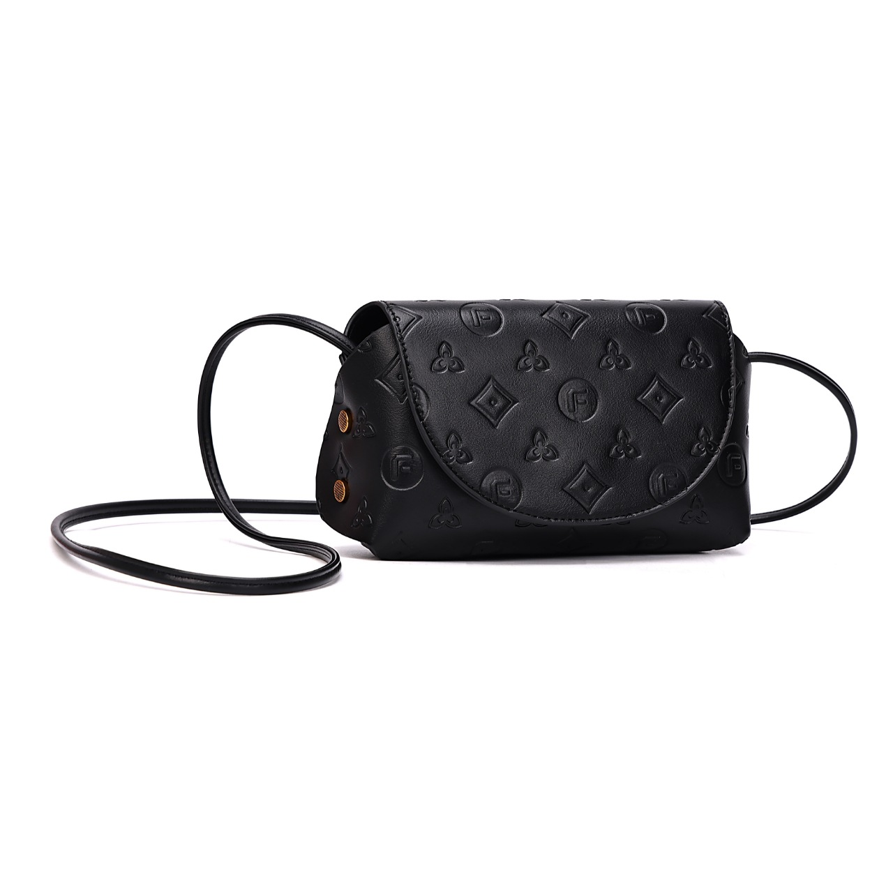 2026 New Fashion Trend Women's Bag High End Casual Retro Embossed Design Shoulder Bag Crossbody Bag Free Shipping Black Red