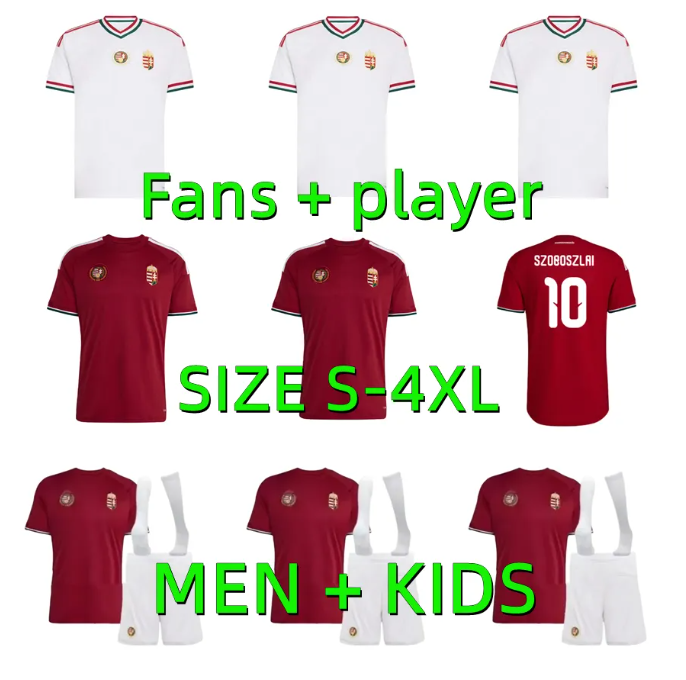 2026 2027 World Cup Hungary Soccer Jerseys 26 27 Home away National Team SALLAI SCHAFER SZOBOSZLAI SZALAI ORBAN FERENCZI PRISKIN Football shirt man kids kit Uniforms