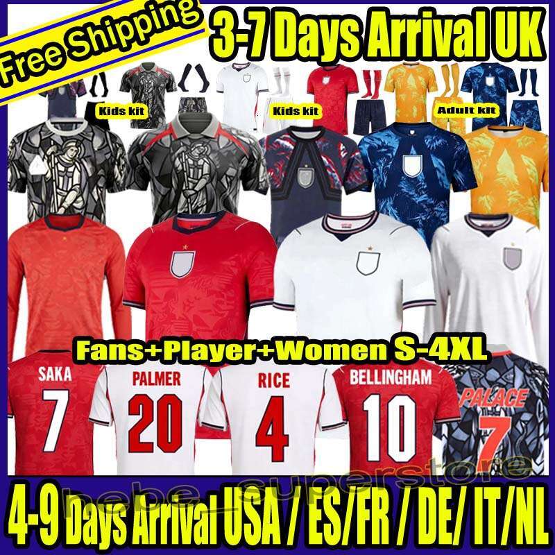 shirt 26 27 Palace World Cup Kit KANE Soccer Jersey SAKA PALMER RICE FODEN kids Women Goalkeeper England world cup 2026 football kit shorts Retro 1996