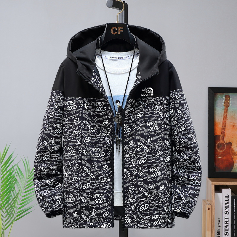 2026 Spring New Youth Couple Designer Hooded Jacket Cross Border Foreign Trade Trend Japanese Outdoor Loose Long Sleeve Men's And Women's Ja
