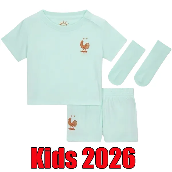 Maillot foot MBAPPE 2026 World Cup French Soccer Jersey OLISE 26 27 shirt DEMBELE SALIBA maillots de enfants MEN kids top kit France Rugby