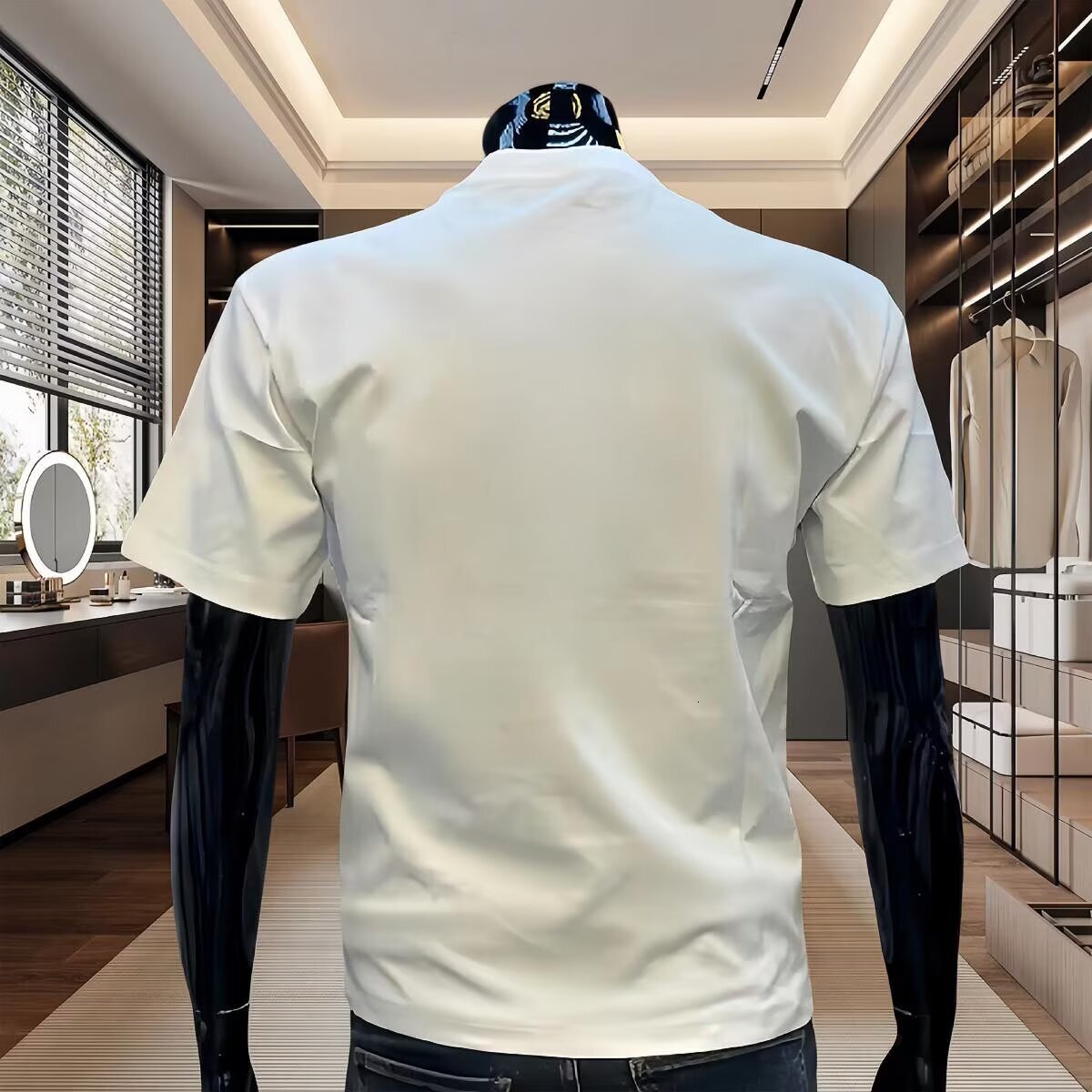 Luxury Brand Designer Trendy Short Sleeve INS Cotton Top Summer Men Print T Shirt Fashion Men Women Versatile Crew Neck Tee Streetwear Oversized