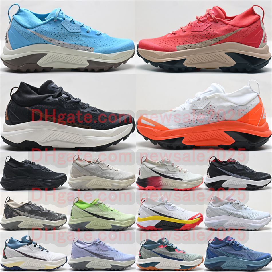 Top ACG Zegamas Men Women Running Shoes Trail 2s Designer Trainers All Night Triple Black White Baltic Blue Safety Orange Outdoor Sneakers Size 36-45