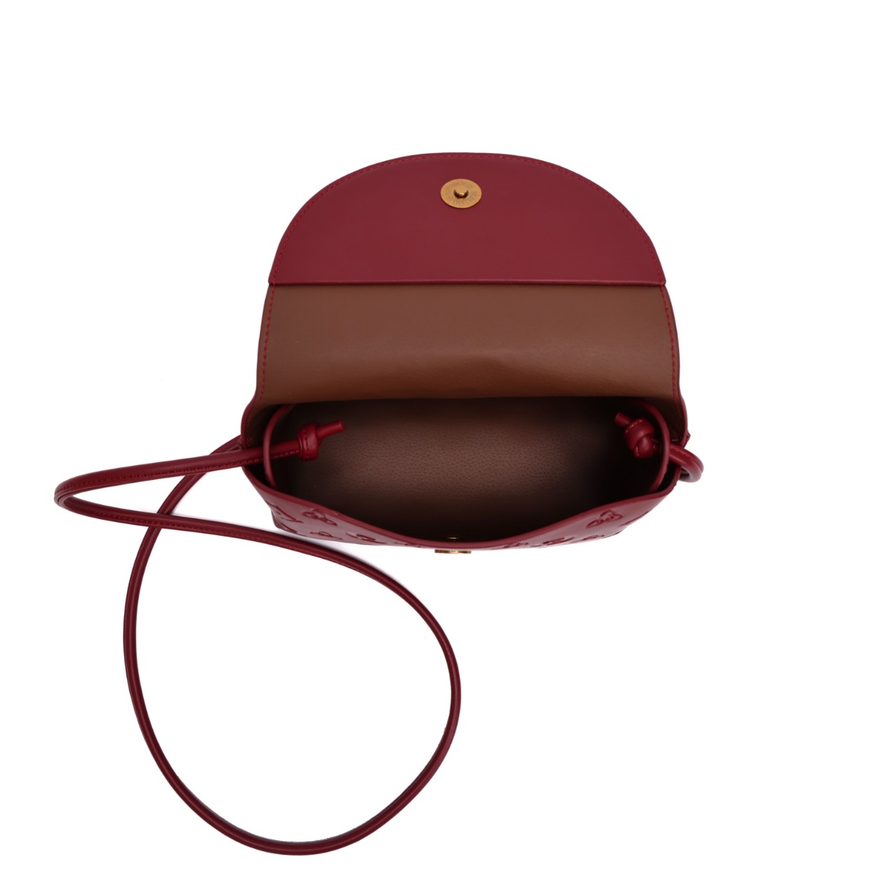 2026 New Fashion Trend Women's Bag High End Casual Retro Embossed Design Shoulder Bag Crossbody Bag Free Shipping Black Red