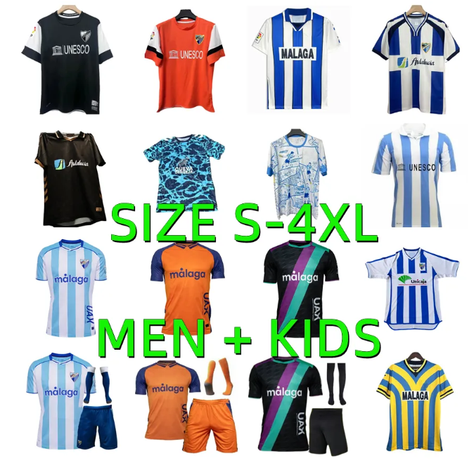 Malaga 25 26 Malaga Soccer Jerseys 2025 2026 MALAGUISTA ANTONITO C. DIONI CASTEL MEDINA D.LARRUBIA Football Shirt camiseta de fUtbol 97 98 99 05 06 12 13 retro Men kids