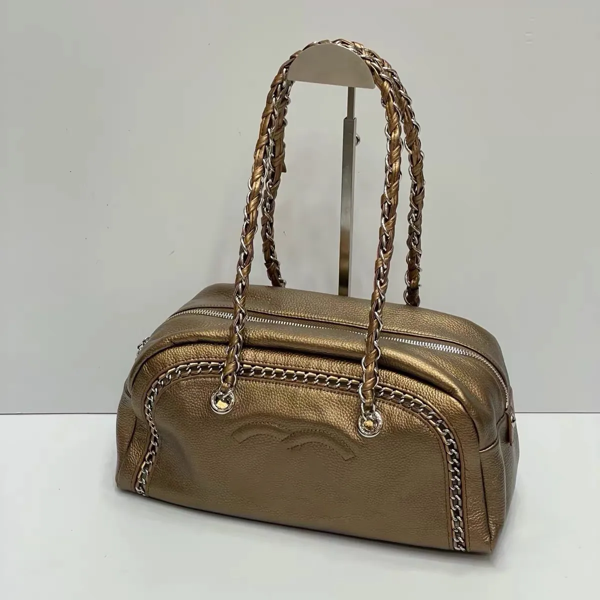 11 Luxury quilted vintage jennie Bowling Designer bag circle Leather Womens man Clutch Crossbody hobo bag Shoulder tote handbag Underarm boston silver chain bags