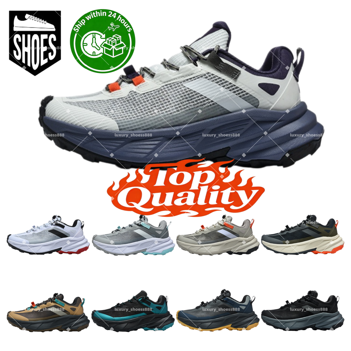 2026 New Style Designer Cross Country Running Shoes Terrex Wear Resistant Shock Absorbing Sports Shoes Mesh Breathable Hiking Shoes EU36-45