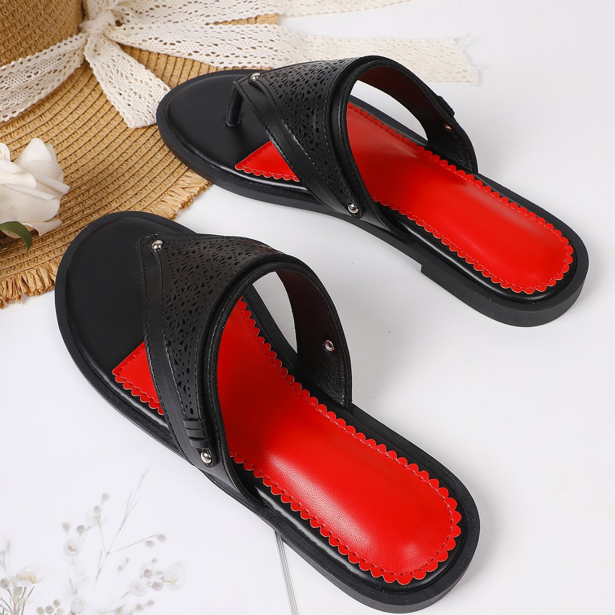 Free shipping designer shoes Women's Slippers 2026 New Summer Fashion Versatile Flat Sandals for Beach Travel and Casual Waterproof