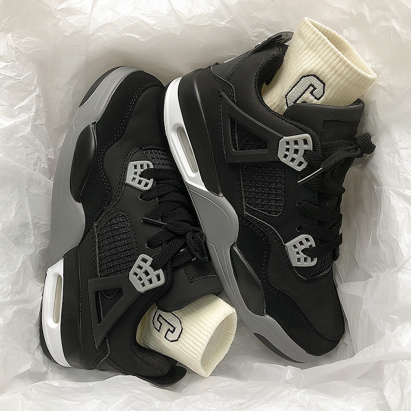 Spring and Summer New Style Durable and Stylish Couple's Air Cushion Shoes for Heightening and Wear Resistance, Women's and Men's Hong 