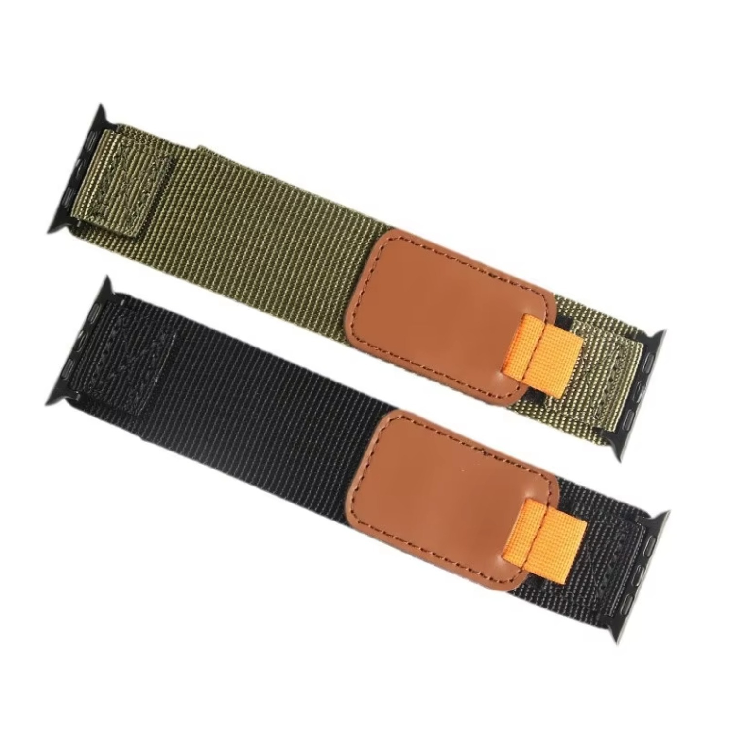 High Quality Nylon Loop Sport Watch Band for Apple Watch 11/10/9/8/7/Ultra 2 38/40/41/42/44/45/49mm Adjustable Hook And Loop Replacement Strap Custom 