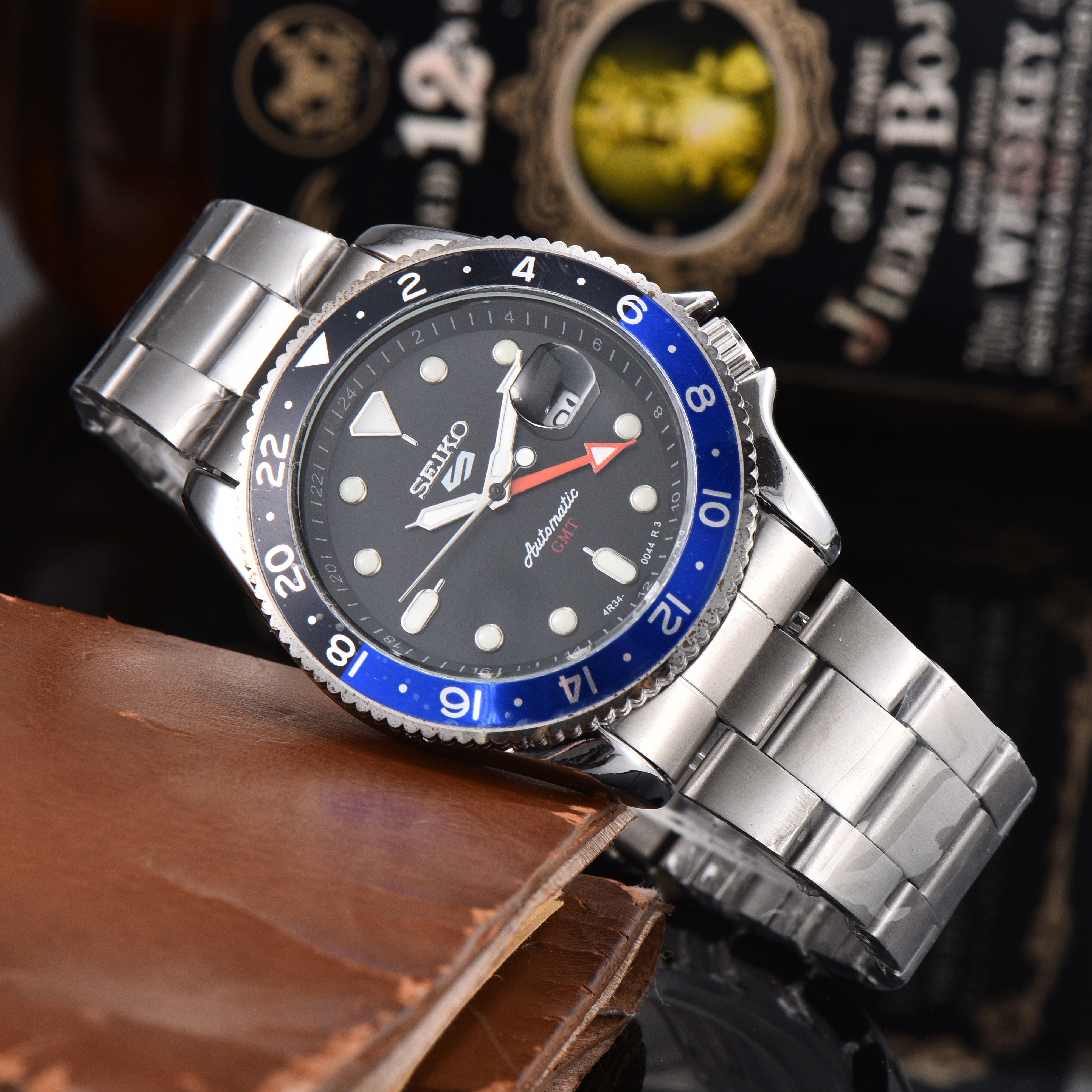 Mens SEIKOity Quartz Automatic Multifunction Designer Men Wristwatch Stainless Steel Luxury Montre de luxe#247