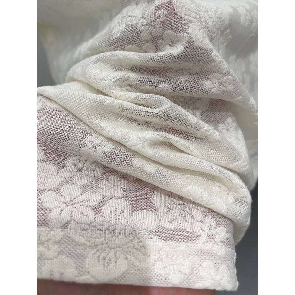 Black Lace Crew Top Solid Elegant Casual Flower Embroidery Short Sleeve T Shirts for Women Harajuku Summer Tees Basic MAKOUFEI