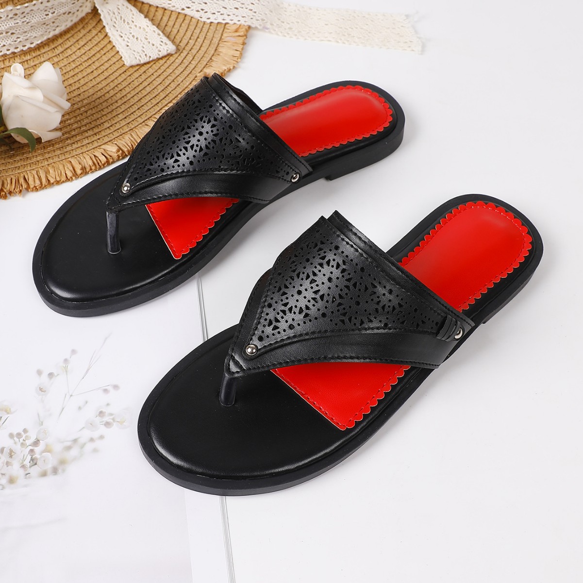 Free shipping designer shoes Women's Slippers 2026 New Summer Fashion Versatile Flat Sandals for Beach Travel and Casual Waterproof