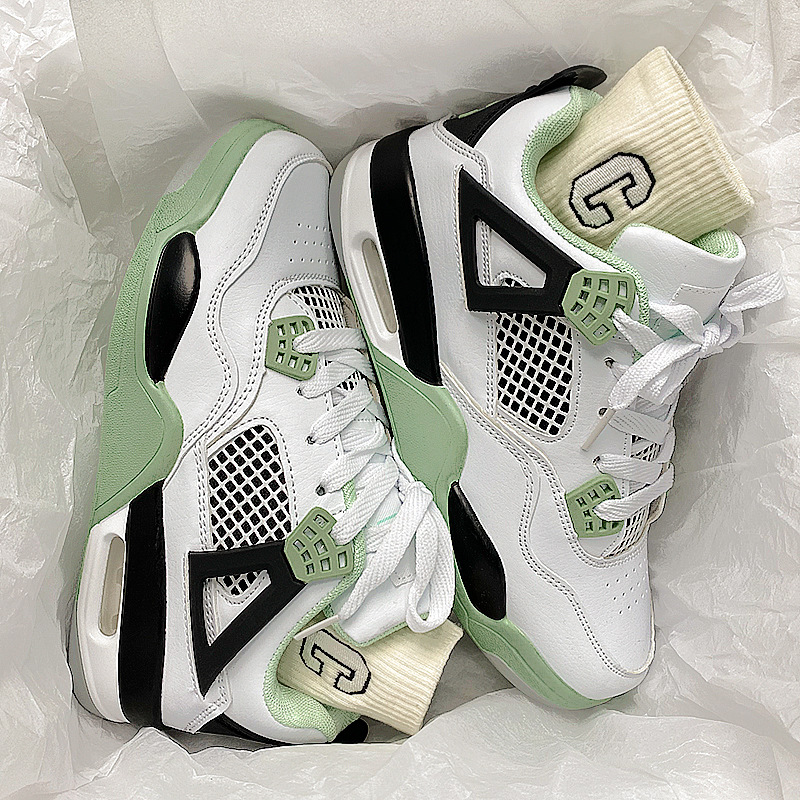 Spring and Summer New Style Durable and Stylish Couple's Air Cushion Shoes for Heightening and Wear Resistance, Women's and Men's Hong 