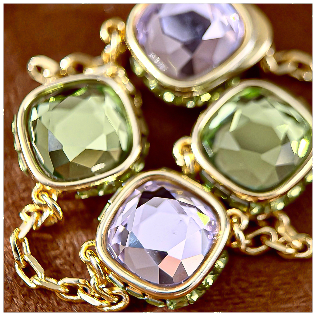 Designer Bracelet Bracelet for Women Crystal Colorful Gem Bangle Fashion Geometric Green Pink Blue Bangles Luxury Jewlery Designer for Women Elegant S