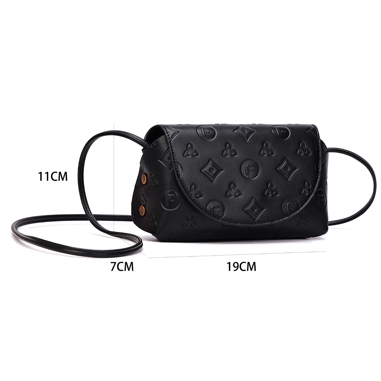 2026 New Fashion Trend Women's Bag High End Casual Retro Embossed Design Shoulder Bag Crossbody Bag Free Shipping Black Red