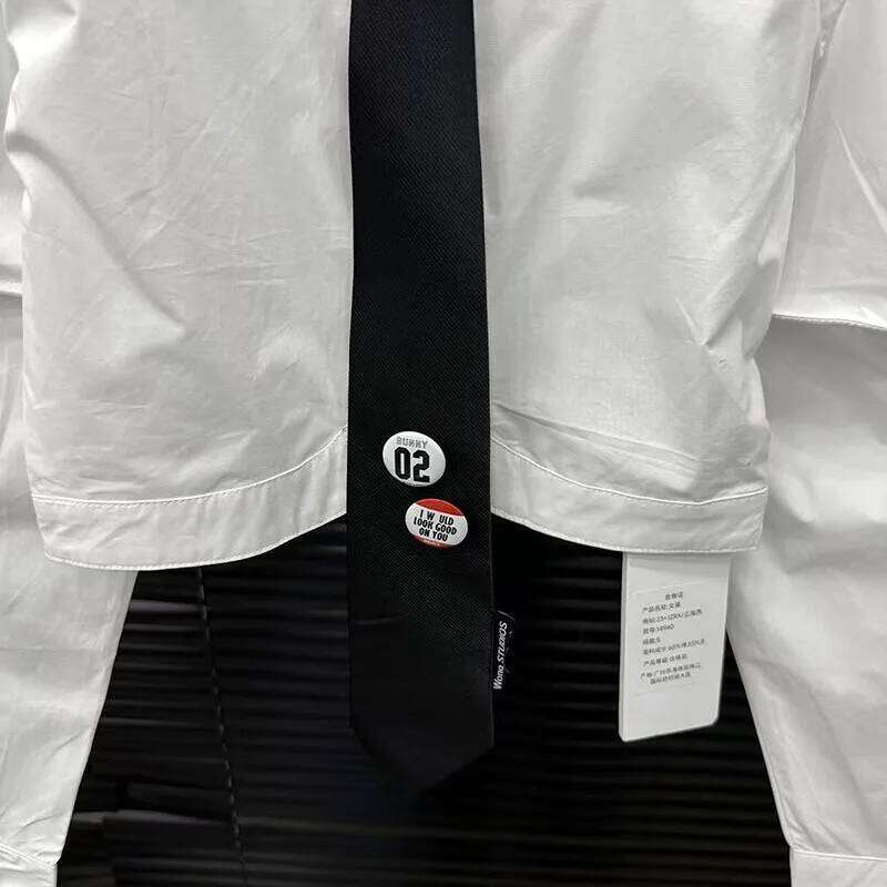 2026 Early Autumn New Women Tie Front Short Top Fashion Casual Loose Niche Design Versatile Trendy Blouse Shirt Women MAKOUFEI