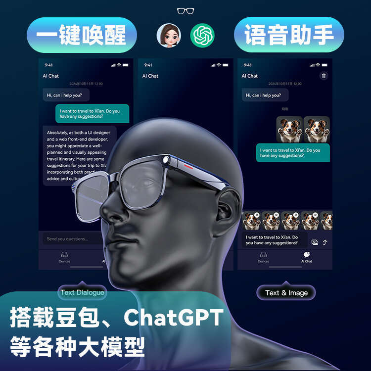 Famous Brand W HD Pixel Smart Glasses With Anti Shake Camera Photo Video Recording AI Translation Object Recognition Music And Call Function CKS