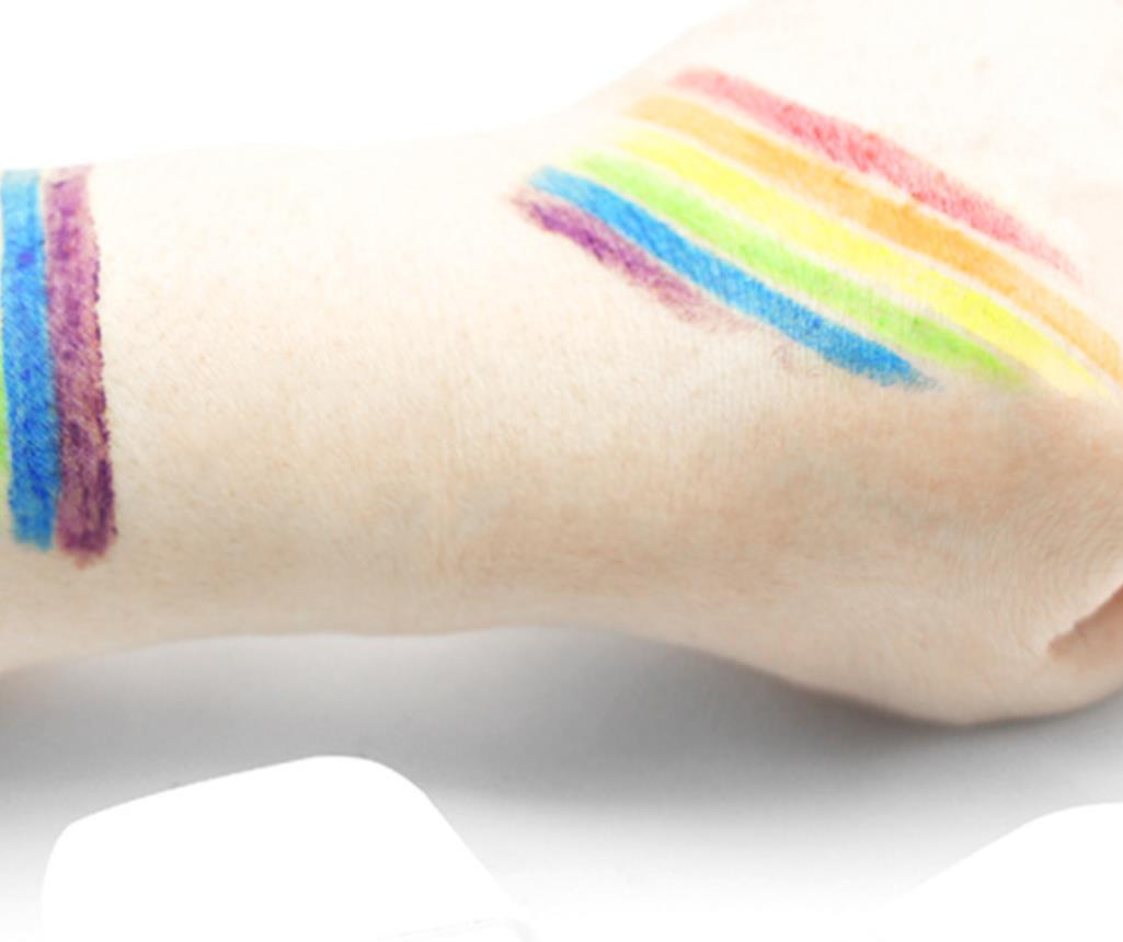 World Cup 6-Colored Human Body Paint Face Rainbow Stripes Facial Graffiti Crayons Fan Activity Face Paint 26-4.4