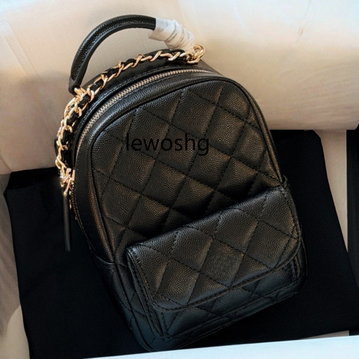26SS Designer 24C Tweed Bag small backpack Luxury Women Bag Mini Backpack classic crossbody bag shoulder bag student bag Makeup bag purse duma backpack