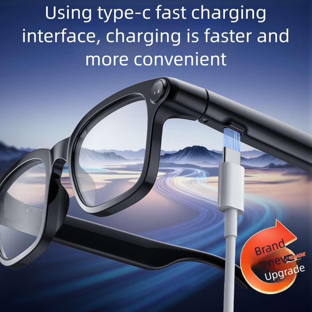Famous Brand New Model Adaptive Head Circumference Smart Glasses Support Photo Video Recording Language Translation And AI Recognition CKS