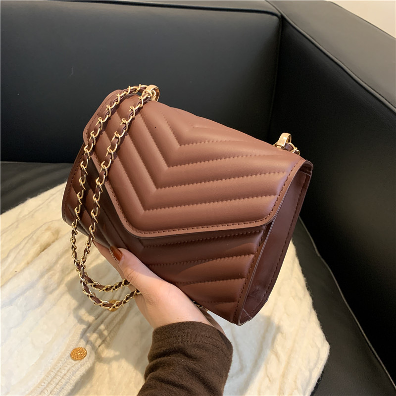 Trendy textured crossbody small square bag, new diamond-patterned quilted chain for women, Korean-style shoulder bag
